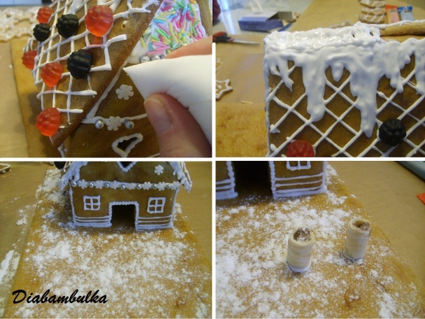 Medovníková chalúpka pre deti - postup ( fotorecept ) - obrázok 6