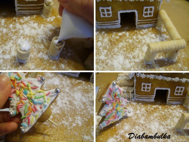 Medovníková chalúpka pre deti - postup ( fotorecept ) - obrázok 7