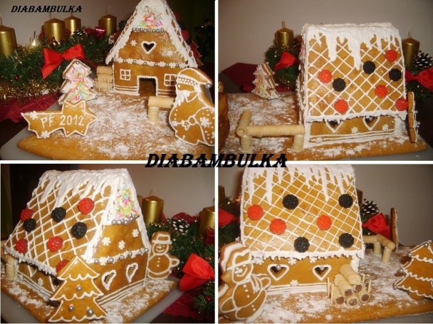 Medovníková chalúpka pre deti - postup ( fotorecept ) - obrázok 8