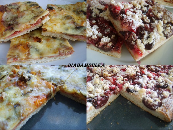 Domáca pizza bez kysnutia, alebo ovocný koláčik bez kysnutia  - obrázok 1