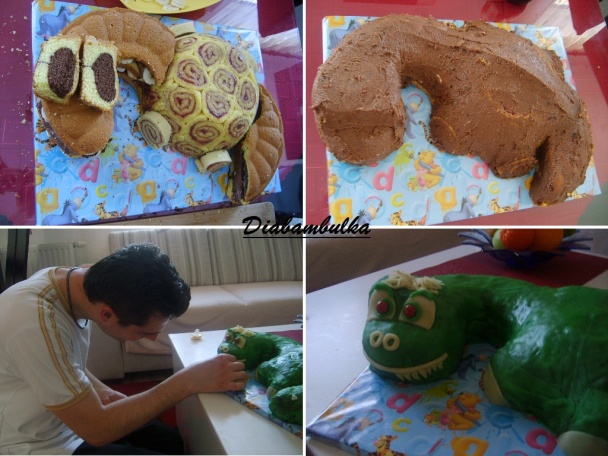Torta Dinosaurus - obrázok 6