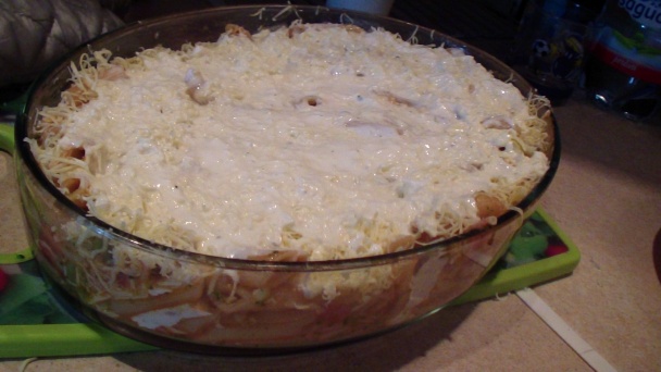 Zapekané cestoviny s brokolicou  - obrázok 2