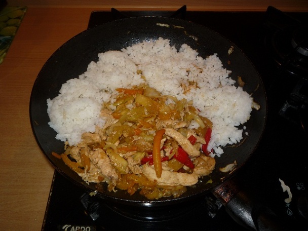 Chicken stir fry - kuracie prsia so zeleninou - obrázok 9