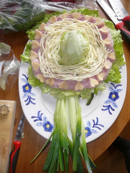 Chutná a krásna slaná kytica - obrázok 3