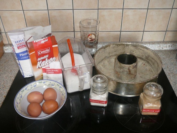 Miešaná chutná bábovka (fotorecept) - obrázok 1