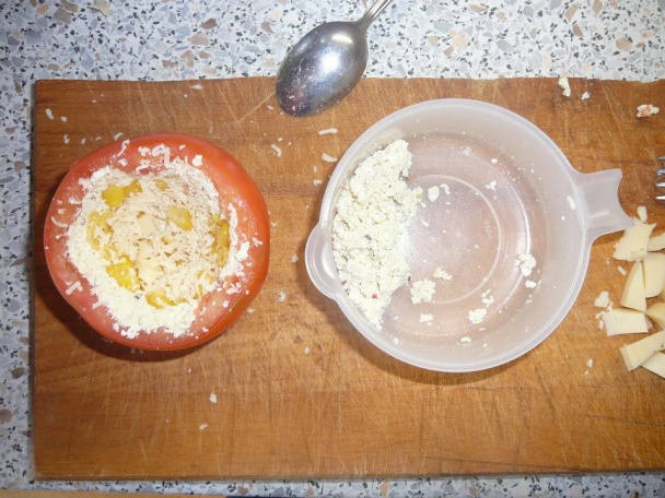 Zapekané paradajky so zeleninou - obrázok 2