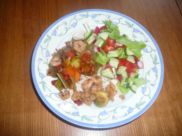 Krevety v Heinz omáčke ,,à la čína,, (fotorecept) - obrázok 6