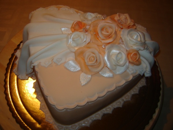 Mandarínková torta s vanilkovým krémom - obrázok 5