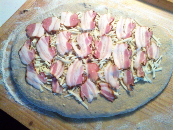 Plnená chlebová rolka - obrázok 2