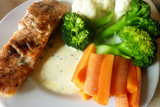 Losos  so zeleninou - obrázok 4