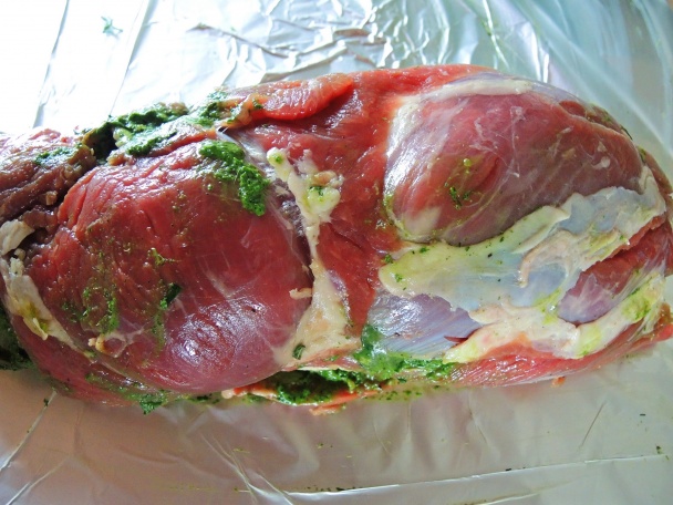 Zrolované baranie stehno (fotorecept) - obrázok 4