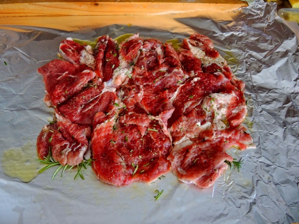 Plnené jahňacie pliecko so zeleninou a zemiakmi (fotorecept) - obrázok 1