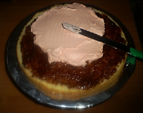 Torta so srdiečkom na vrchu (fotorecept) - obrázok 6