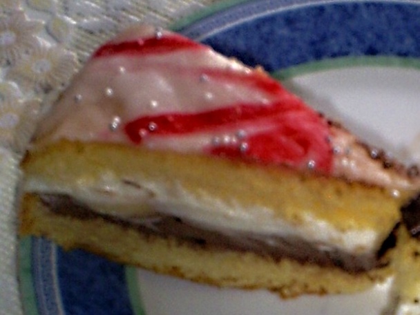 Smotanovo-čokoládové rezy - obrázok 6