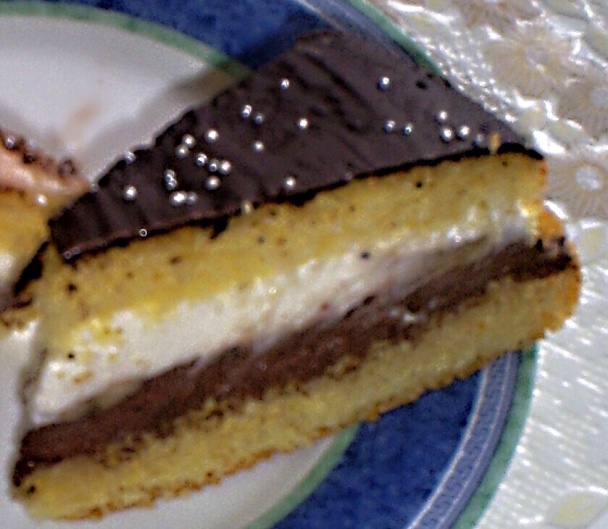 Smotanovo-čokoládové rezy - obrázok 7