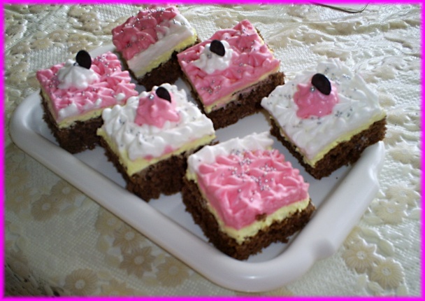 Vanilkovo-šľahačkové kocky (fotorecept) - obrázok 9