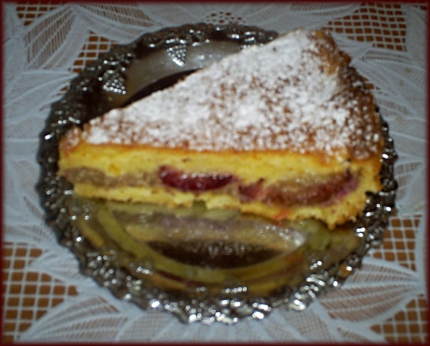 Slivkový koláč s dvoma cestami - obrázok 8