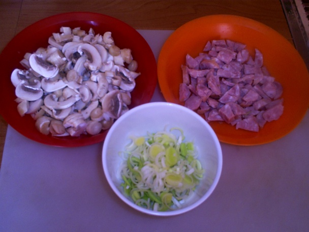 Cestoviny so šampiňónmi (fotorecept) - obrázok 2