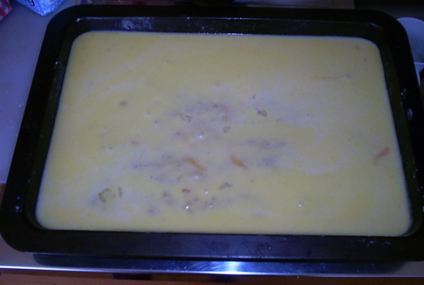 Sypaný koláč s ovocím (fotorecept) - obrázok 6