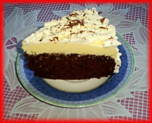 Šľahačkovo-kakaová torta s kokosovým krémom (fotorecept) - obrázok 9