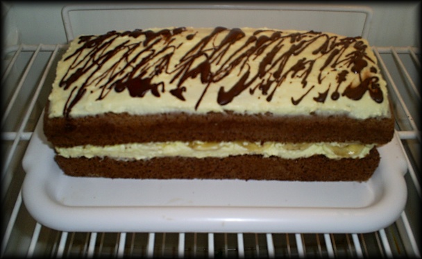 Kakaový rez s vynikajúcim tvarohovým krémom (fotorecept) - obrázok 9