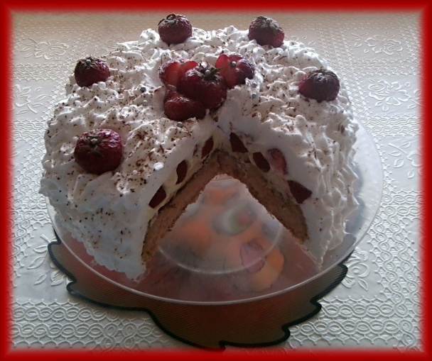 Letná jahodová torta (fotorecept) - obrázok 15