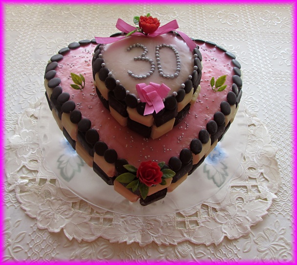 Torta neterke k 30. narodeninám (fotorecept) - obrázok 10