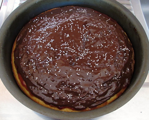 Smotanovo-kakaový koláčik (fotorecept) - obrázok 6