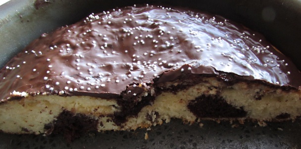 Smotanovo-kakaový koláčik (fotorecept) - obrázok 8