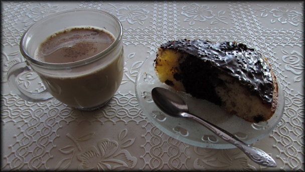 Smotanovo-kakaový koláčik (fotorecept) - obrázok 9