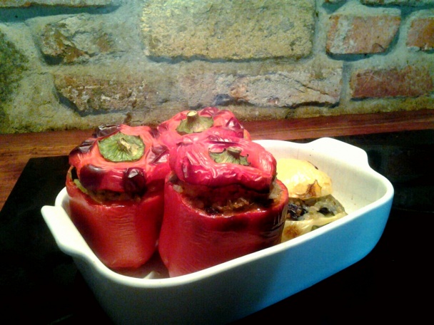 Pečená plnená paprika - obrázok 3