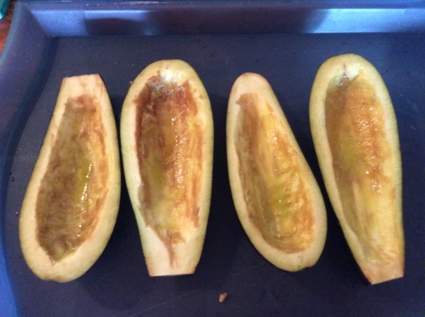 Zapekaný plnený baklažán (fotorecept) - obrázok 2