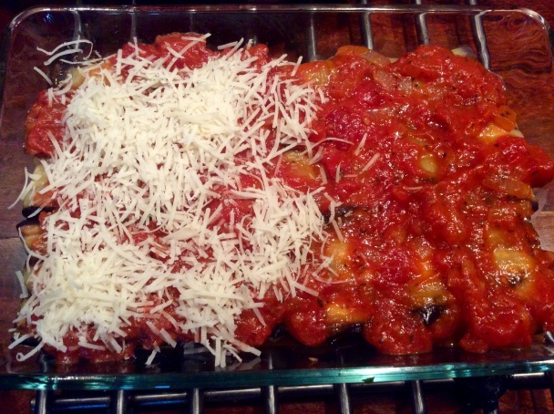 Baklažánové rolky s parmezánom (fotorecept) - obrázok 5