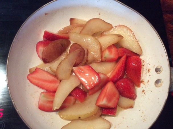 Šalát s grilovaným Camembertom - obrázok 2