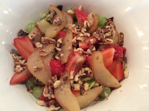 Šalát s grilovaným Camembertom - obrázok 3