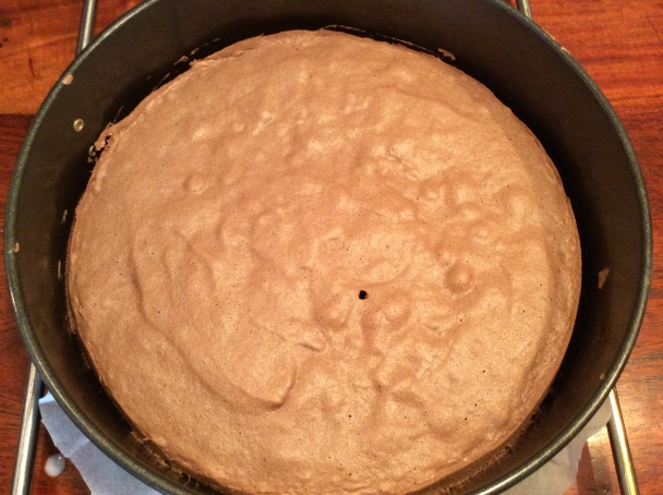 Čokoládovo-banánový koláč - obrázok 1