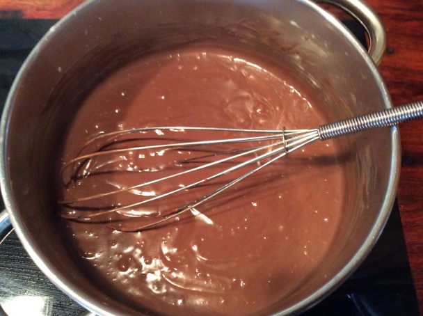 Čokoládovo-banánový koláč - obrázok 2