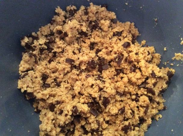 Nepečené cookies v čokoláde (fotorecept) - obrázok 1