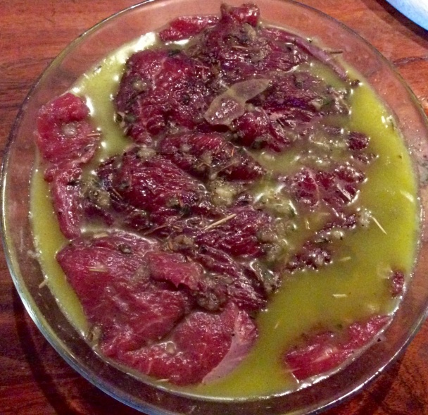 Pečené jahňacie na hubách a brusniciach (fotorecept) - obrázok 1