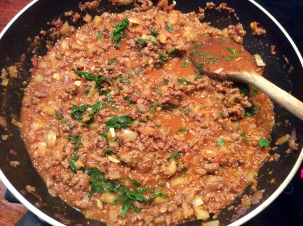 Plnený baklažán (Karniyarik) (fotorecept) - obrázok 2