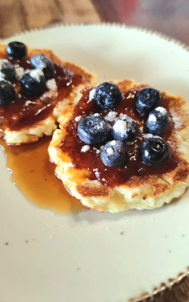 Tvarohové lievance - obrázok 3