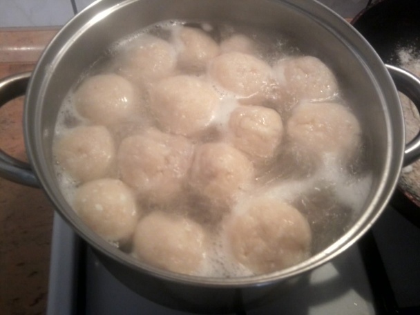 Sladké tvarohové knedličky (fotorecept) - obrázok 9