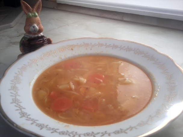 Jednoduchá polievočka (fotorecept) - obrázok 9