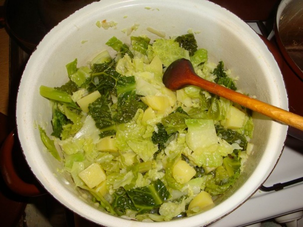 Kelový prívarok s prílohou (fotorecept) - obrázok 6