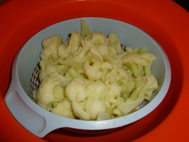 Zemiaky s vysmážaným karfiolom (fotorecept) - obrázok 2