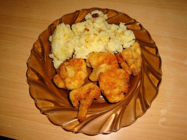 Zemiaky s vysmážaným karfiolom (fotorecept) - obrázok 5