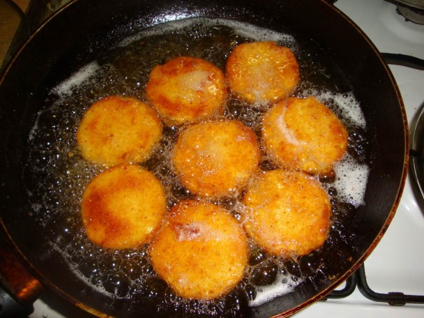 Vyprážaná cukina s ryžou (fotorecept) - obrázok 4