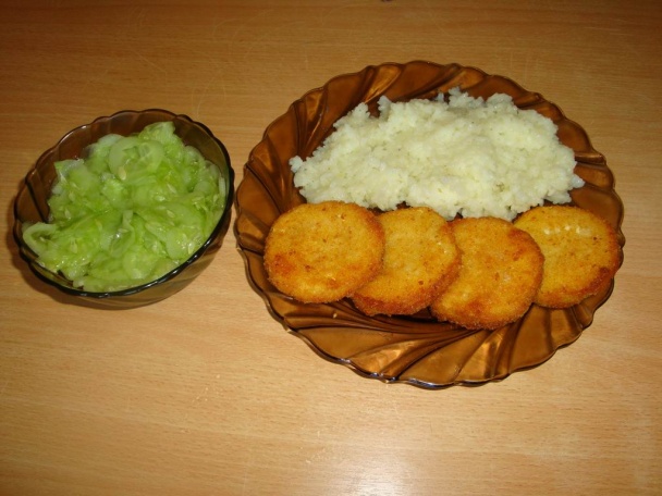 Vyprážaná cukina s ryžou (fotorecept) - obrázok 6