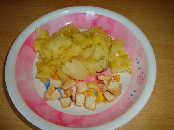 Kuracie prsia so zapekanými zemiakmi (fotorecept) - obrázok 7