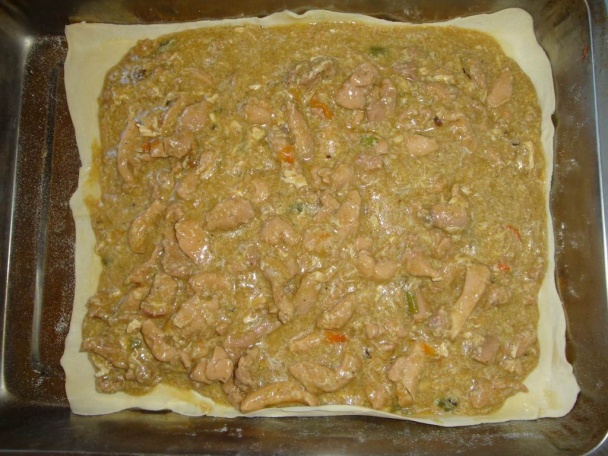 Mäsová omeleta v lístkovom ceste (fotorecept) - obrázok 5